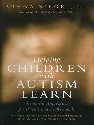 cover image of Helping Children with Autism Learn
